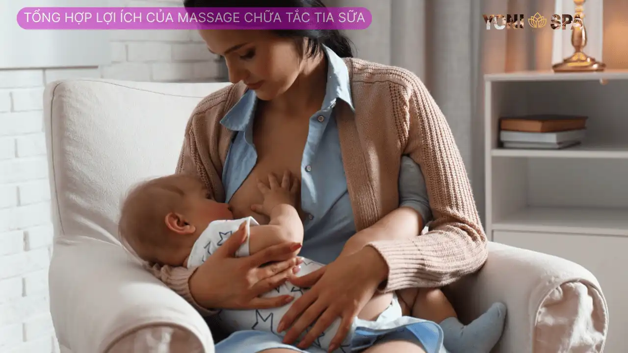 Tổng hợp lợi ích của massage chữa tắc tia sữa Tổng hợp lợi ích của massage chữa tắc tia sữa